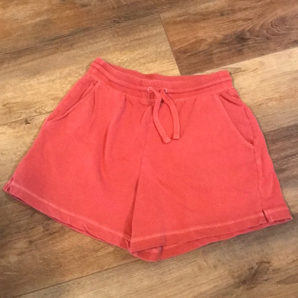 Old Navy Coral Pink French Terry Sweat Shorts